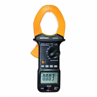 Metravi Digital TRMS AC/DC Clamp Meter 2003A image-1