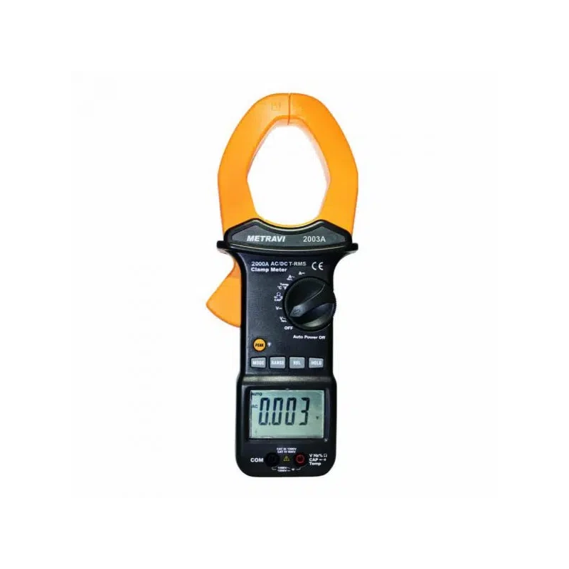 Metravi Digital TRMS AC/DC Clamp Meter 2003A image-1