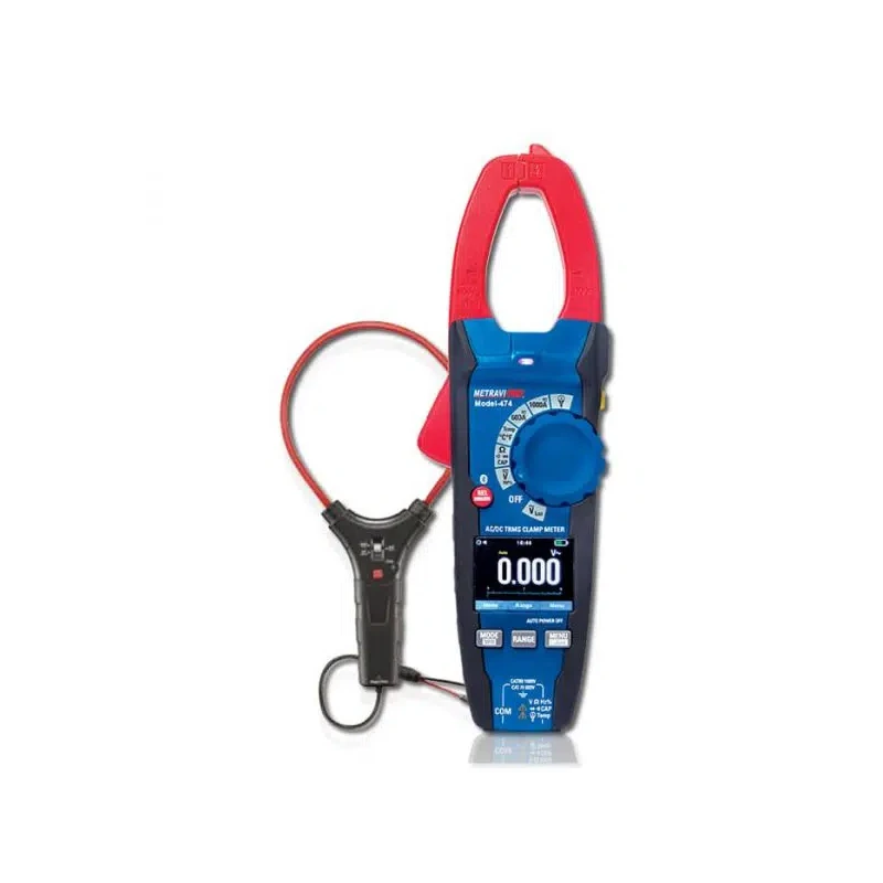 Metravi TRMS AC/DC Digital Clamp Meter PRO 474 image-1