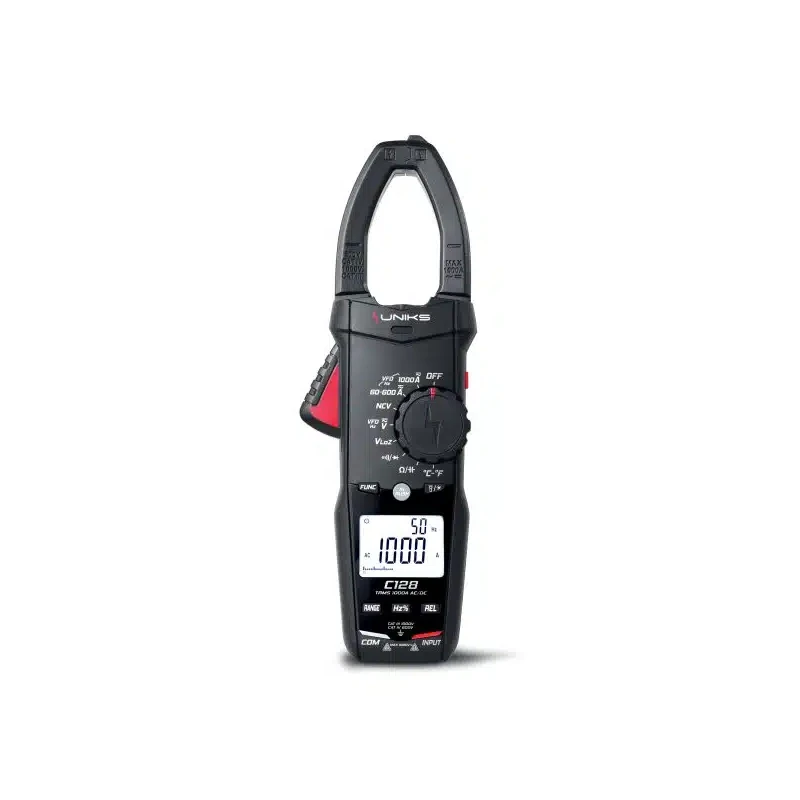 Metravi Digital TRMS AC/DC Clamp Meter UNIKS C-128 image-1