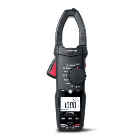 Metravi Digital TRMS AC/DC Clamp Meter UNIKS C-128 image-1