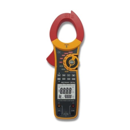 Metravi 307N Digital Clamp On Power Meter image-1