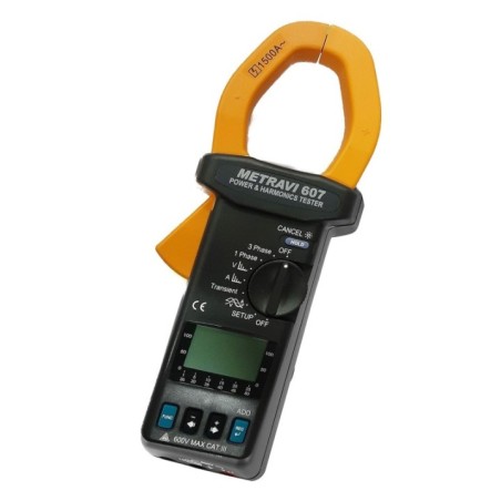 Metravi Digital Clamp-On Power Meter 607 image-1