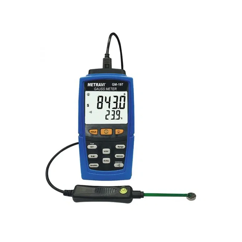 Metravi Static Cum Electromagnet Gauss Meter GM-197 image-1