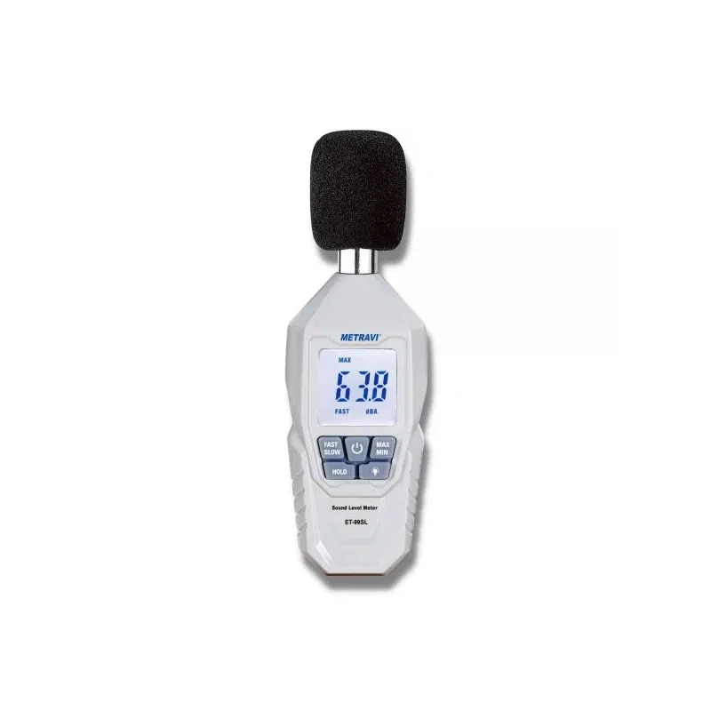 Metravi ET-99SL Grey Digital Sound Level Meter 30-130dB image-1