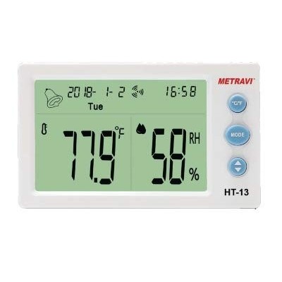 Metravi HT-13 Digital Temperature & Humidity Meter image-1