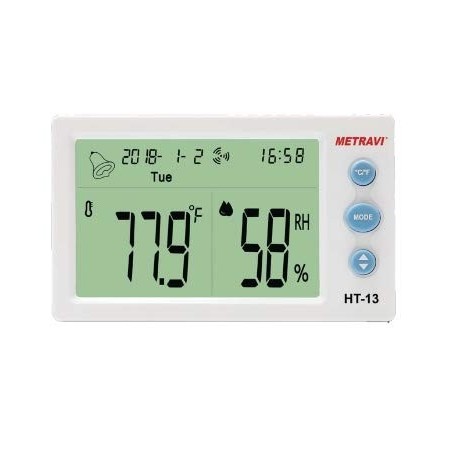 Metravi HT-13 Digital Temperature & Humidity Meter image-1