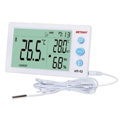 Metravi HT-12 Digital Temperature & Humidity Meter image-1