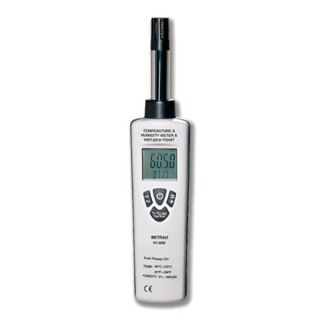 Metravi HT-3006 Digital Temperature & Humidity Meter image-1