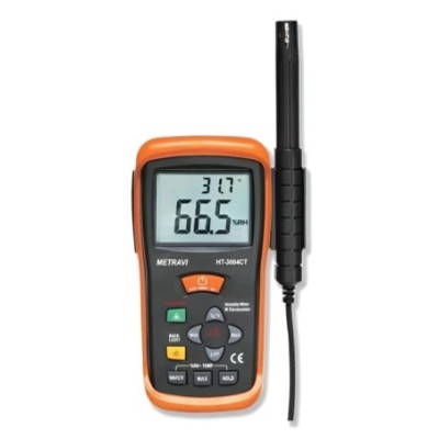 Metravi HT-3004CT Digital Temperature & Humidity Meter image-1