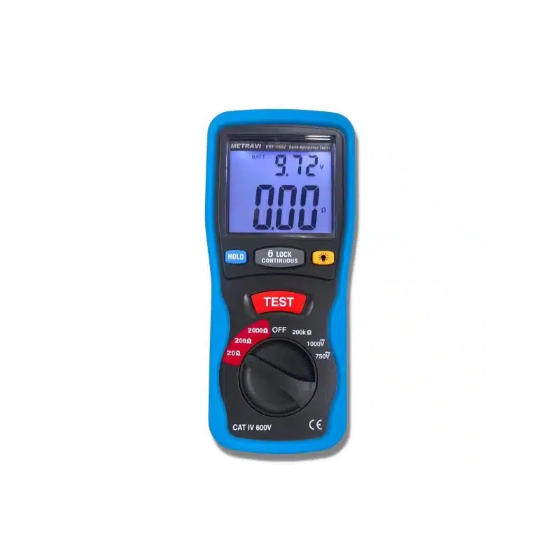 Metravi Digital Earth Resistance Tester ERT-1501R image-1