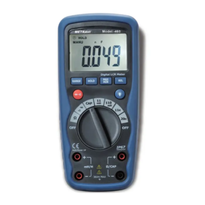 Metravi Digital Hand-held LCR Meter 460 image-1