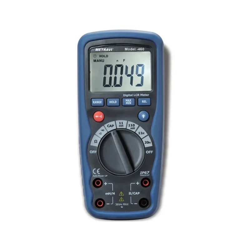 Metravi Digital Hand-held LCR Meter 460 image-1