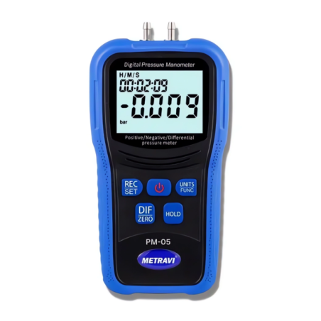 Metravi Multifunction Differential Pressure Manometer PM-05 image-1