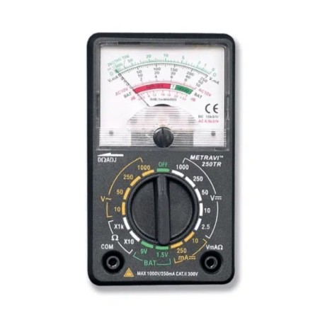 Metravi 250TR Analog Multimeter 0-1000V AC Voltage image-1