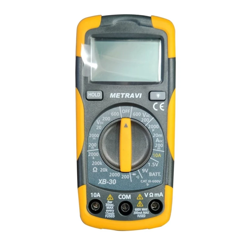 Metravi XB-30 Digital Multimeter AC Voltage Range 0 to 600V image-1