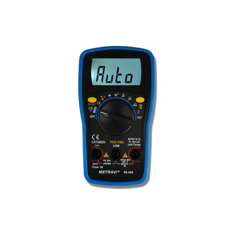 Metravi Auto-ranging TRMS Digital Multimeter XB-33A image-1