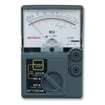 Metravi IT-500 Insulation Tester image-1