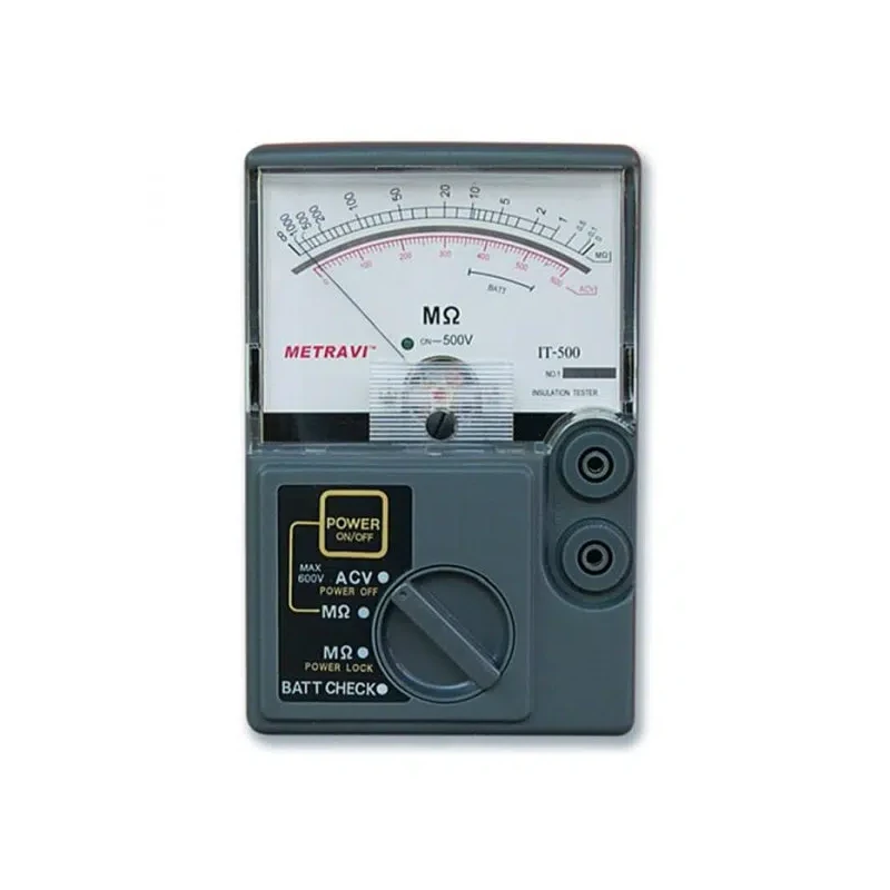 Metravi IT-500 Insulation Tester image-1