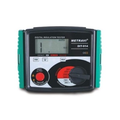 Metravi DIT-914 Annunciator Digital Insulation Tester 200 Ω - 200 GΩ image-1