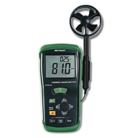 Metravi AVM-04 Digital Thermo Anemometer 0 to 45 m/s image-1