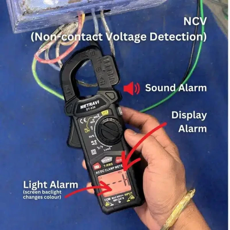 Buy Metravi Digital AC/DC Clamp Meter DT-230 at lowest prices