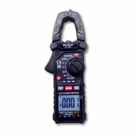 Buy Metravi Digital AC 400A Clamp Meter DT-225 at best prices