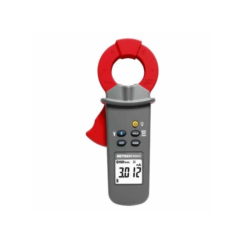 Metravi TRMS AC Leakage Current Clamp Meter PRO 468AC image-1