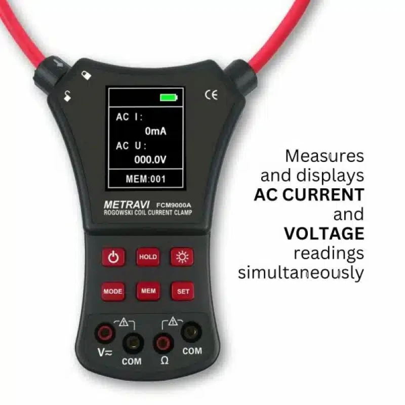 Buy Metravi PRO FCM-900A Flexible AC Clamp Meter Online