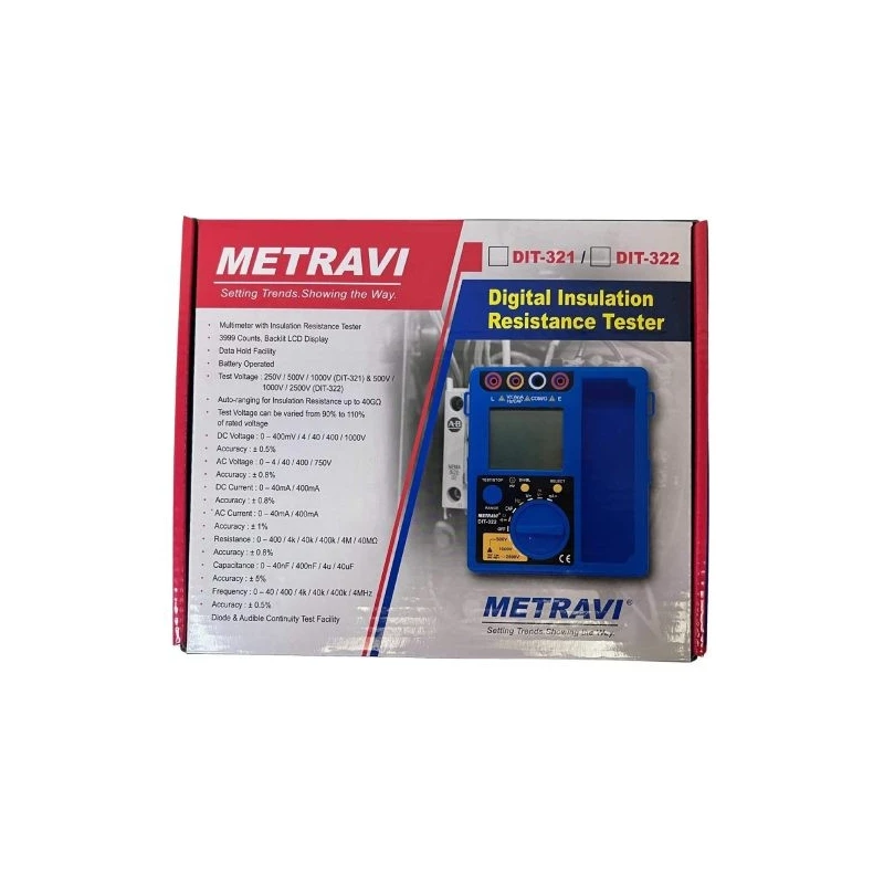 Buy Metravi Digital Insulation Tester DIT-322 at best prices