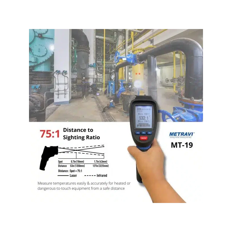Buy Metravi MT-19 Infrared Thermometer with Logger Online