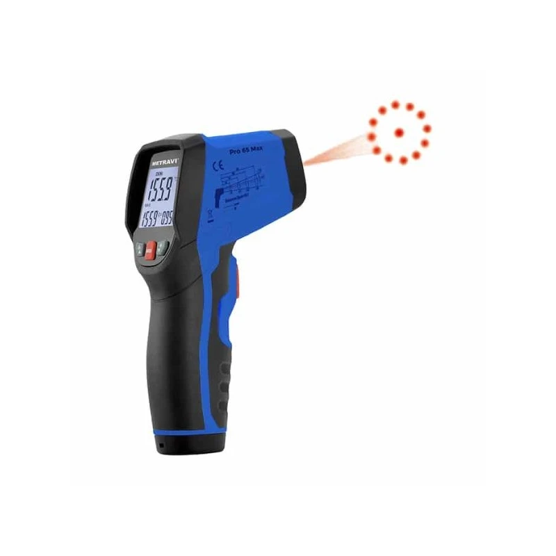Buy Metravi PRO 65 Max Laser Industrial Pyrometer Online