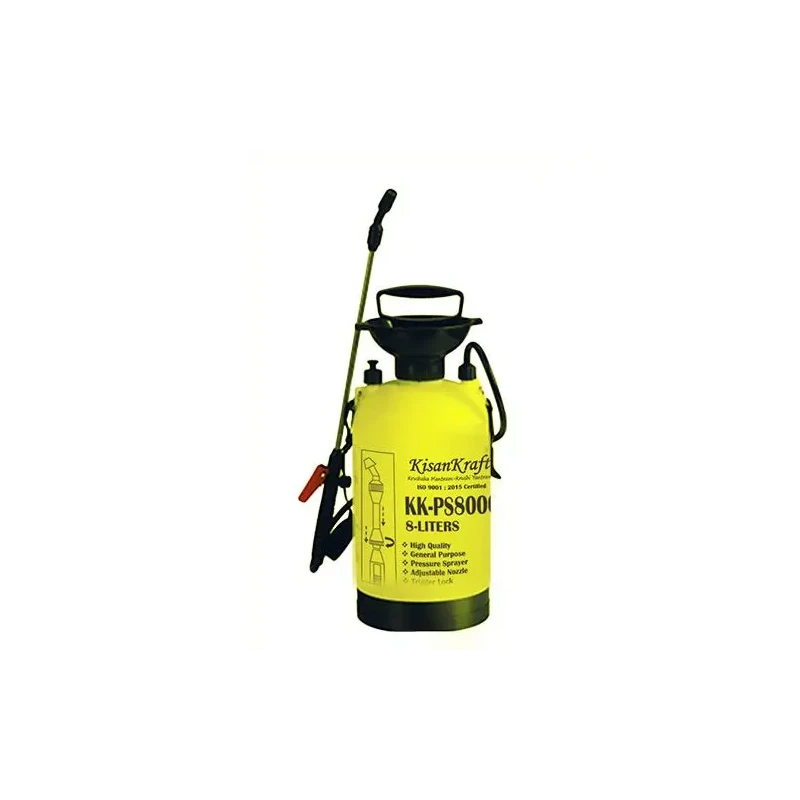 Kisankraft 8L Yellow Hand Operated Pressure Sprayer KK-PS8000 image-1