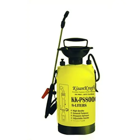 Kisankraft 8L Yellow Hand Operated Pressure Sprayer KK-PS8000 image-1