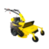 Kisankraft 6.7HP 4-Stroke Petrol Grass Stubble Mower for Twigs & Low Vegetation Scrub & Stubble KK-STB-050