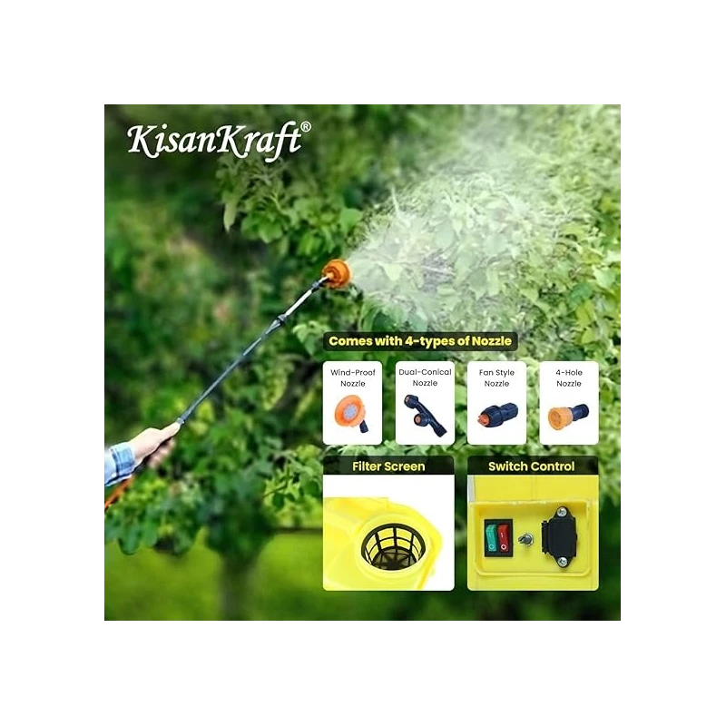 Kisankraft 20L 12V Battery SprayerKK-BBS-201 image-3