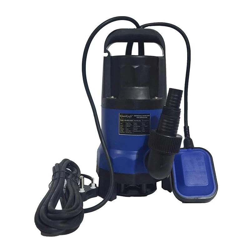 Kisankraft 1HP Single Phase Open Well Submersible PumpKK-WPE750-SB image-1