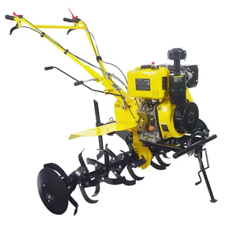 Kisankraft 3600rpm 406CC 4-Stroke Diesel Inter Tiller/CultivatorKK-IC-400D/E image-1