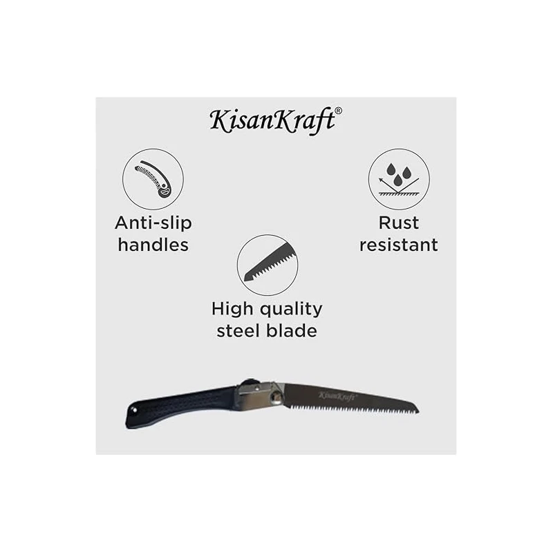 Kisankraft Steel Black Folding SawKK-AFS-JP02 image-3