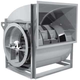 Buy 1 Phase 20 HP Backward Curved DIDW Fan 420V at lowest price