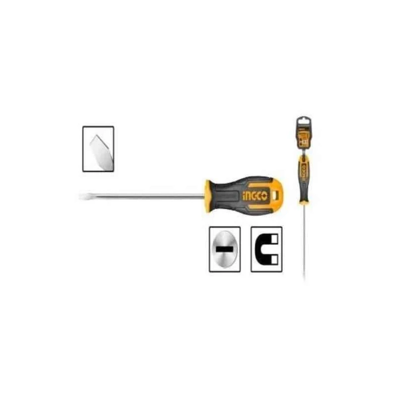 Ingco 6.5mm Slotted ScrewdriverHS686125 image-1