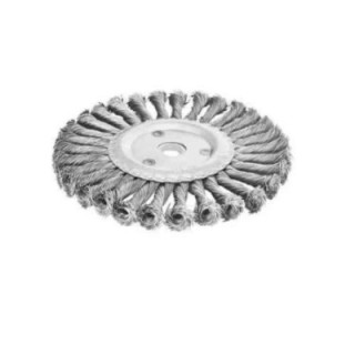 Ingco 125mm Stainless Steel & Plastic Wire Round Wheel BrushWB51251 image-1