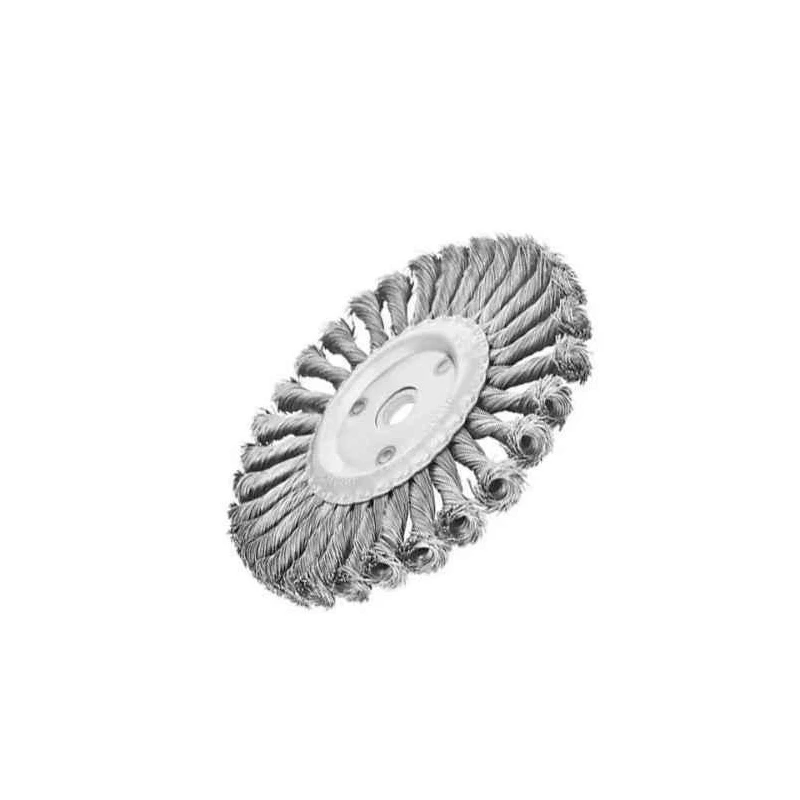 Ingco 125mm Stainless Steel & Plastic Wire Round Wheel BrushWB51251 image-2
