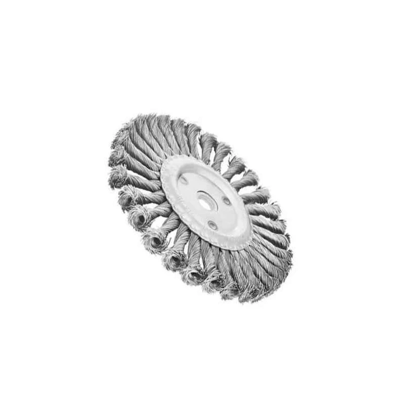 Ingco 125mm Stainless Steel & Plastic Wire Round Wheel BrushWB51251 image-3