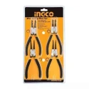 Ingco 7 inch Carbon Steel Black & Yellow Circlip Pliers SetHCCPS01180 image-1