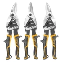 Ingco 3 Pcs 250mm LeftStraightRight Aviation Snip SetHTSNK0110 image-1