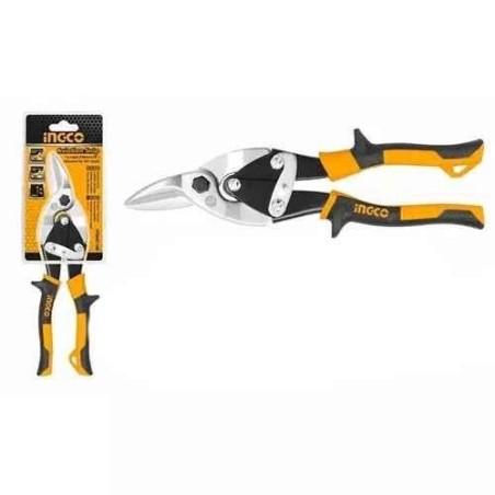 Ingco 10 inch 10 inch Carbon Steel Yellow & Black SnipsHTSN0110L image-1