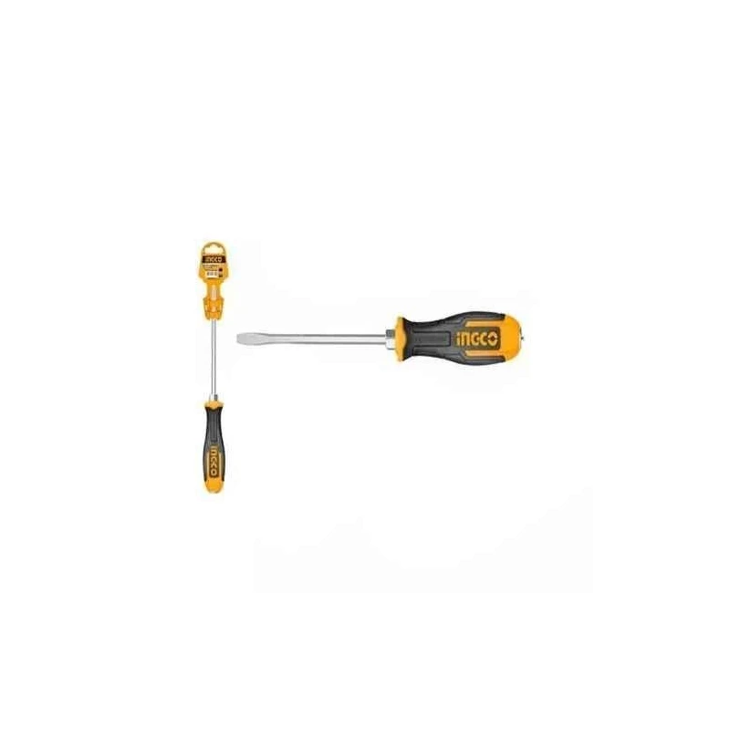 Ingco 6.0mm Yellow & Black Multipurpose Portable Screw DriverHGTS686150 image-1