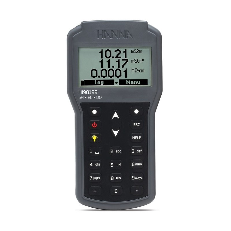 hanna-hi98199-multiparameter-portable-ph-ec-do-waterproof-meter