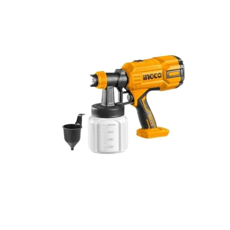 Ingco 800ml/min 20V Pneumatic Cordless Air Spray GunCSGLI2003 image-2